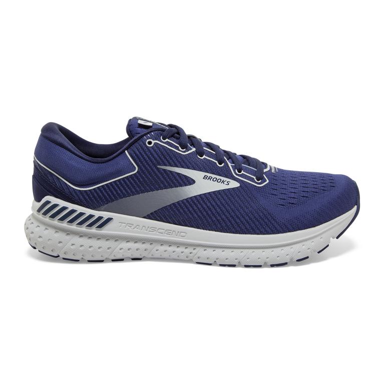 Brooks TRANSCEND 7 Road Running Shoes Mens Outlet - Deep Cobalt/Grey/Navy (TMF489673)